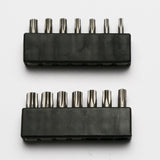 TMAX 14 pc T10-T40 Torx Impact Ready 1" L Screwdriver Insert Bit Set