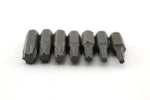 TEMO 14 pc T10-T40 Torx 6 point Impact Ready 1 Inch Long Screwdriver Insert Bit Set