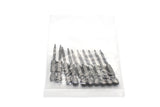 TMAX 10 pc T10 Torx Star Reduced Round Shank Screwdriver Insert Bit