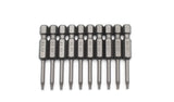 TMAX 10 p  T7 Torx Star Reduced Round Shank Screwdriver Insert Bit