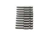 TMAX 10 pc T20 Torx Star Reduced Round Shank Screwdriver Insert Bit