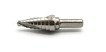 TEMO M35 Cobalt Spiral Flute Type Step Drill, 9 Size from 1/4 Inch To 3/4 Inch, 3/8 Inch Shank