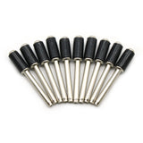 TMAX 10 pc 1/4" Rubber Mandrel Sand Drum Holder fit Dremel