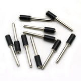 TMAX 10 pc 1/4" Rubber Mandrel Sand Drum Holder fit Dremel