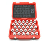 TMAX 30 pc Anti-Theft Wheel Lug Nut Removal Socket Key for Mercedes Benz