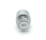 TEMO #803 Anti-Theft Wheel Lug Nut Removal Socket Key 3436 for Audi