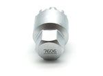 TEMO #7606 Anti-Theft Wheel Lug Nut Removal Socket Key 3438 for Volvo