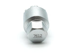 TEMO #7612 Anti-Theft Wheel Lug Nut Removal Socket Key 3438 for Volvo