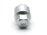 TEMO #7613 Anti-Theft Wheel Lug Nut Removal Socket Key 3438 for Volvo