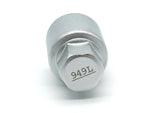 TEMO #949L Anti-Theft Wheel Lug Nut Removal Socket Key 3439 for Volvo