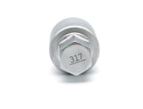 TEMO #317 Anti-Theft Wheel Lug Nut Removal Key 3440 for Mercedes Benz