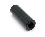 TEMO 18mm (45/64 Inch) Cr-V 6-Point 1/2" Drive Impact Deep Socket