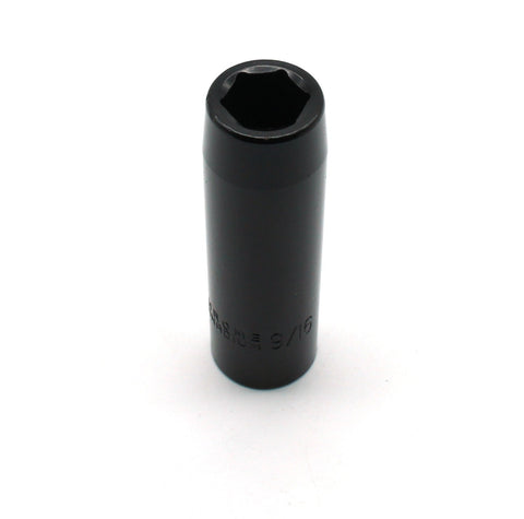 TMAX 9/16 Inch Cr-V 6-Point 1/2 Inch Drive Impact Deep Socket
