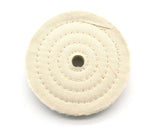 TMAX 6 Inch 3/4 Inch Center Hole 80 Ply Spiral Sewn Polishing Wheel