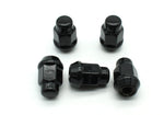 TMAX 20 pc Black Chrome 12mm (15/32 Inch) x 1.25mm (3/64 Inch) Bulge Acorn Lug Nut Wheel Lock Screw