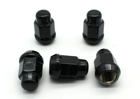 TMAX 20 pc Black Chrome 14mm x 1.50 Bulge Acorn Lug Nut