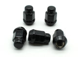 TMAX 20 pc Black Chrome 1/2 inch-20 Bulge Lug Nut Wheel Lock Screw