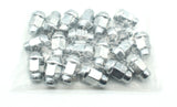 TEMO 20 pc Chrome 12mm (15/32 Inch) x 1.50mm (1/16 Inch) Bulge Acorn Lug Nut Wheel Lock Screw