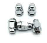 TMAX 20 pc Chrome 12mm x 1.25 Bulge Acorn Lug Nut Wheel Lock Screw