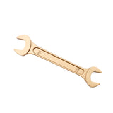 TMAX Non Sparking Aluminum Bronze Copper Open End Wrench Double Size of 5/16", 25/64"