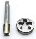 TEMO 5/8"-24 UNEF Tap and Die Set, High Speed Steel Machine Thread