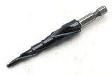 TEMO Black AITiN Coated M35 Cobalt Smooth Step Drill, 3/16 - 1/2 Inch
