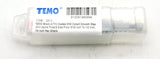 TEMO Black AITiN Coated M35 Cobalt Smooth Step Drill Spiral Flute Unibit, 6 Size 3/16" - 1/2"