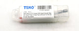 TEMO Black AITiN Coated M35 Cobalt Smooth Step Drill Spiral Flute Unibit, 12 Size 3/16" - 7/8"