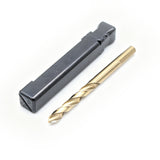 TEMO 1 pc 1/4 Inch M35 Cobalt Stepped Point Jobber Drill Bit, Easy Boost Twist Drill Bit Set