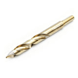 TEMO 1 pc 1/2 Inch M35 Cobalt Stepped Point Jobber Drill Bit, Easy Boost Twist Drill Bit Set