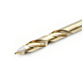 TEMO 1 pc 1/2 Inch M35 Cobalt Stepped Point Jobber Drill Bit, Easy Boost Twist Drill Bit Set