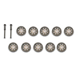 TMAX 10 pc 1" Breath Diamond Coated Cutoff Wheel Saw Disc 1/8" Shank for Dremel