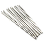 TMAX 5 Pairs Smooth Stainless Steel Chopsticks Dishwasher Safe