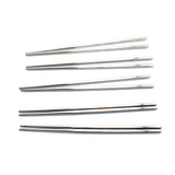 TMAX 5 Pairs Smooth Stainless Steel Chopsticks Dishwasher Safe