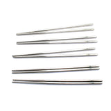 TMAX 5 Pairs Smooth Stainless Steel Chopsticks Dishwasher Safe