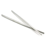 TMAX 5 Pairs Smooth Stainless Steel Chopsticks Dishwasher Safe