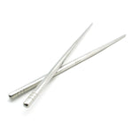 TMAX 5 Pairs Smooth Stainless Steel Chopsticks Dishwasher Safe