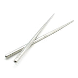 TMAX 5 Pairs Smooth Stainless Steel Chopsticks Dishwasher Safe