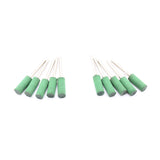 TMAX 10 p  Rotary Burr Polisher Set 8mm RUBBER Cylinder for Dremel