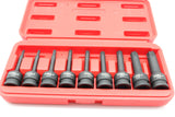 TMAX 9 PC Torx Plus IP 3" L 6 point Black Impact Bit Socket Set