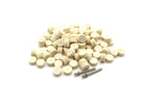 TMAX 100 pc Felt Polishing Wool Bob Burr 1/2" Wheels #414 for Dremel