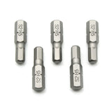 TMAX 50 pc H-5 Hex 13/64" (5mm) Impact Ready Screwdriver Insert Bits