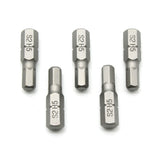 TMAX 50 pc H-5 Hex 13/64" (5mm) Impact Ready Screwdriver Insert Bits
