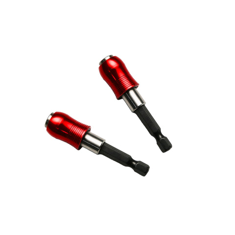 TMAX 2 pc Quick Release Security Screwdriver Bit Holder Impact Ready