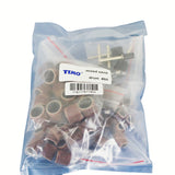 TMAX 51 pc Mixed Size 1/4" 3/8" 1/2" Sand Drum 60 Grit Coarse fit Dremel