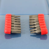 TMAX 14 pc T10H-T40H Tamper Proof Torx Screwdriver Insert Bit Set