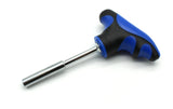 TMAX 1/4 Inch T-Handle Hex Bit Holder Screwdriver, 5-Inch long