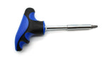 TMAX 1/4 Inch T-Handle Hex Bit Holder Screwdriver, 5-Inch long