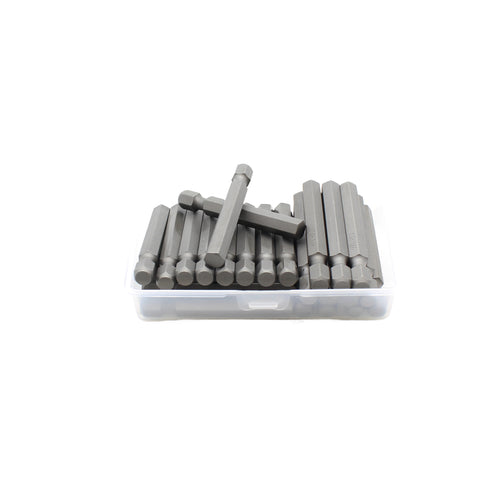 TMAX 25 pc 1/4" Hex 2 Inch (50mm) Screwdriver Insert Bits