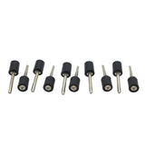 TMAX 10 pc 3/8 inch  Rubber Mandrel Sand Drum Holder for Dremel
